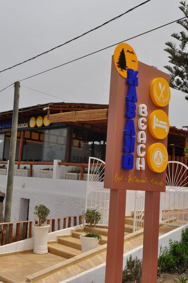 Kabano Beach Auberge Cafe Restaurant Moulay Bousselham Buitenkant foto