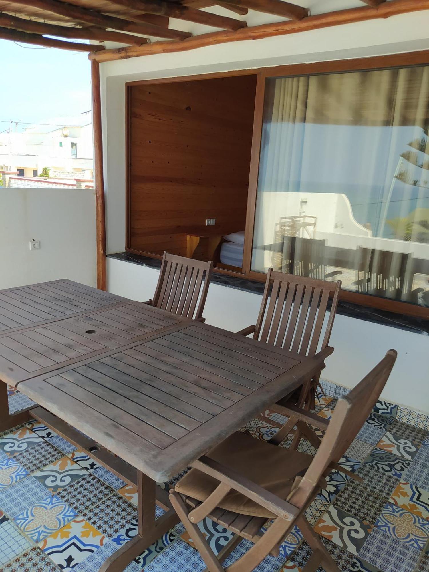 Kabano Beach Auberge Cafe Restaurant Moulay Bousselham Buitenkant foto
