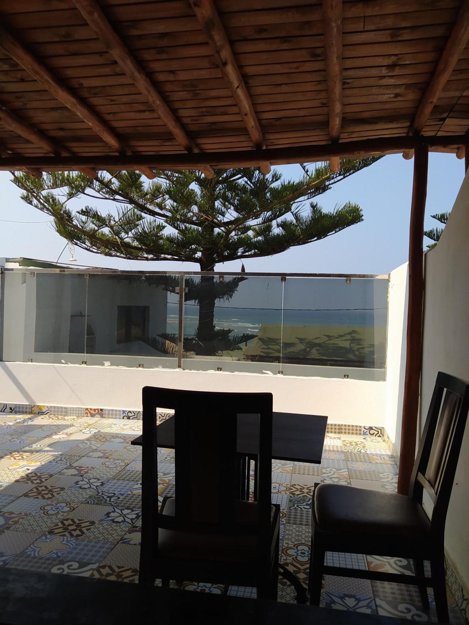 Kabano Beach Auberge Cafe Restaurant Moulay Bousselham Buitenkant foto