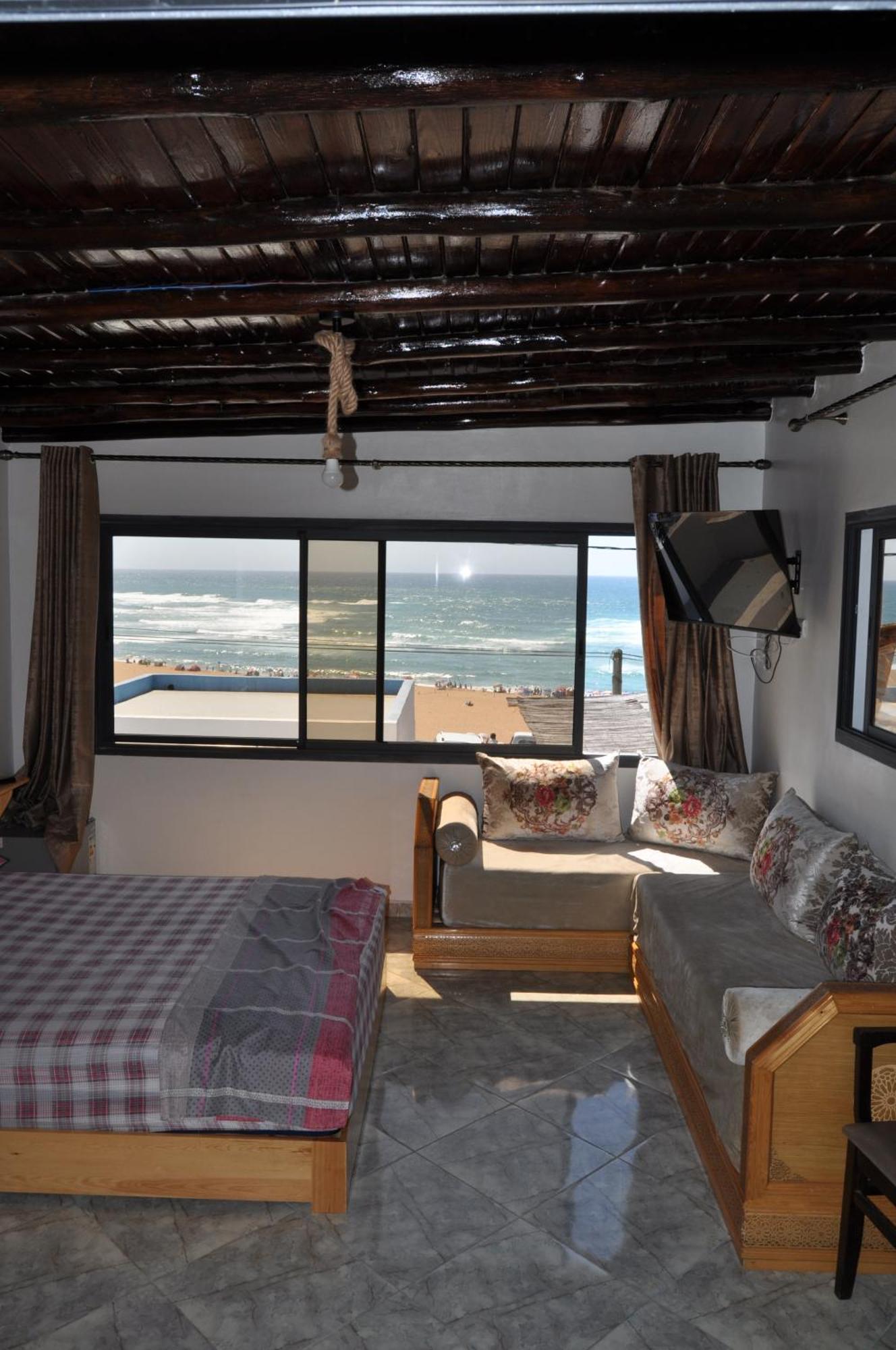 Kabano Beach Auberge Cafe Restaurant Moulay Bousselham Buitenkant foto